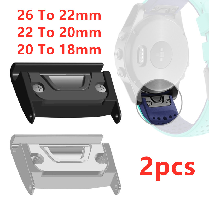 Silicone Watch Band 22Mm - Conectores de pinos de liberação rápida,