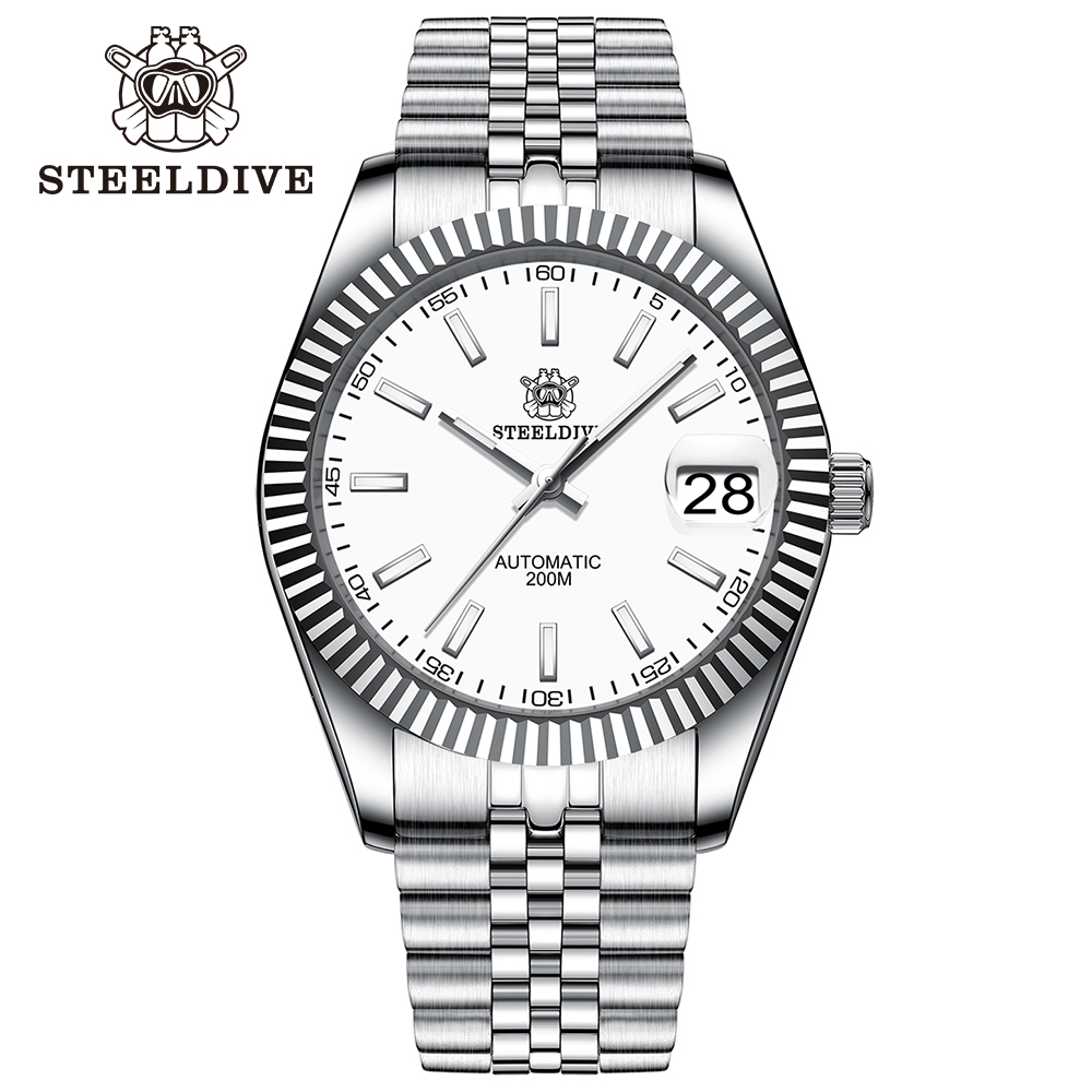 Seiko Watch Prospex - STEELDIVE-Relógio Fantasma de Água com Pulseira,
