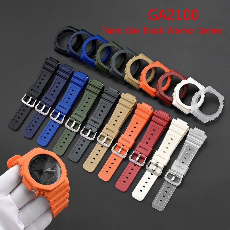 Casio Watch G-Shock Ga-2100 - Pulseira de Resina para Casio Farm