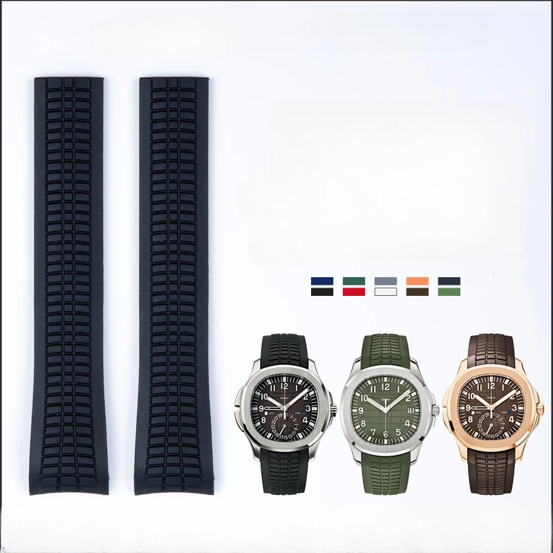 Patek Philippe Watch Aquanaut - Pulseira de silicone à prova de