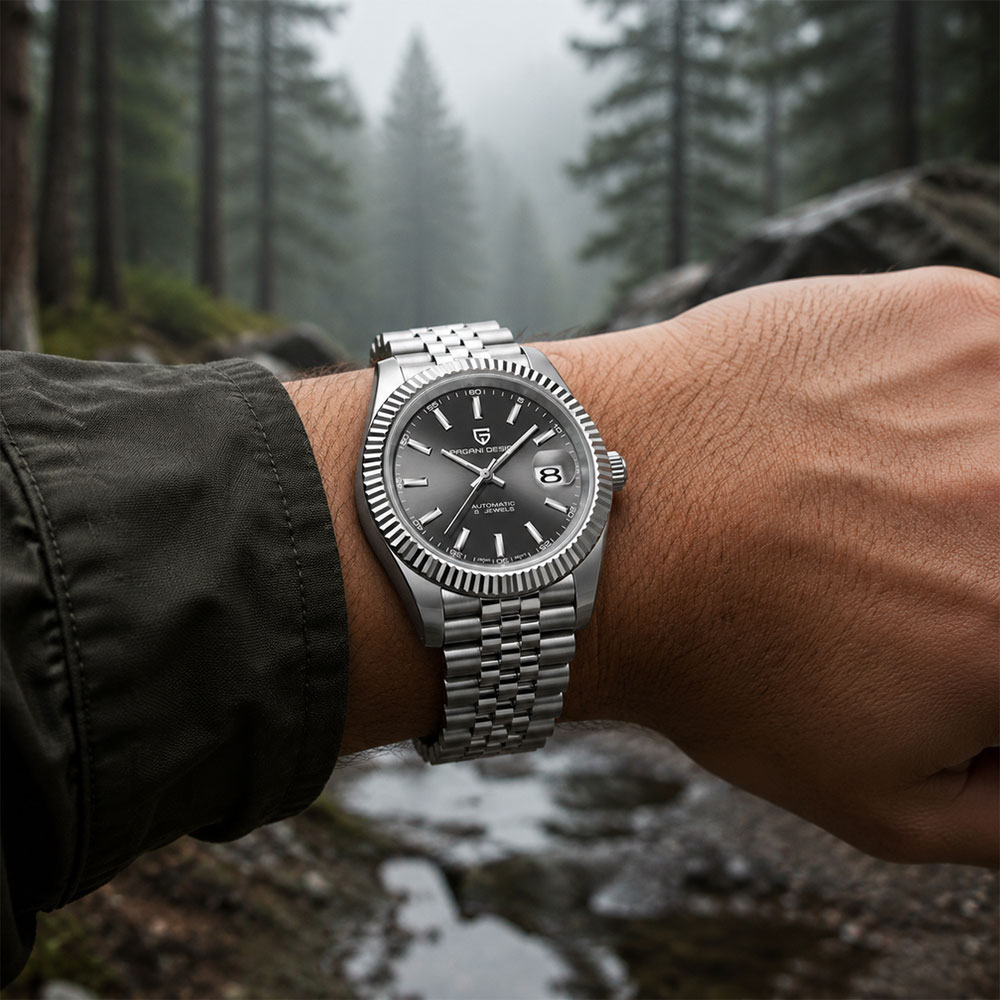 Rolex Watch Datejust - Relógio Mecânico Masculino de Marca Top