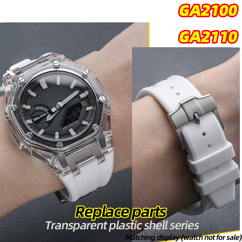 Casio Watch G-Shock Ga-2100 - Bezel de borracha modificado para Casio