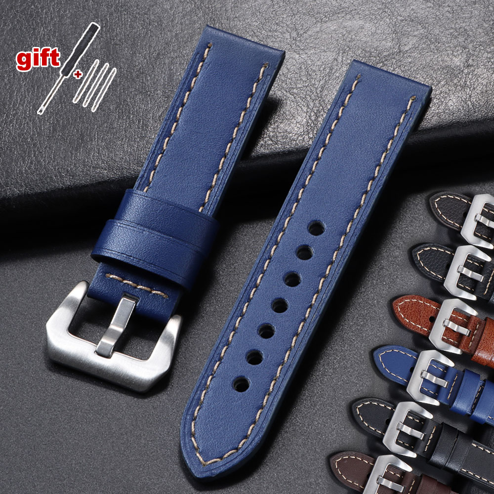 Suede Strap Watch - 18mm 20mm 22mm 24mm pulseira de