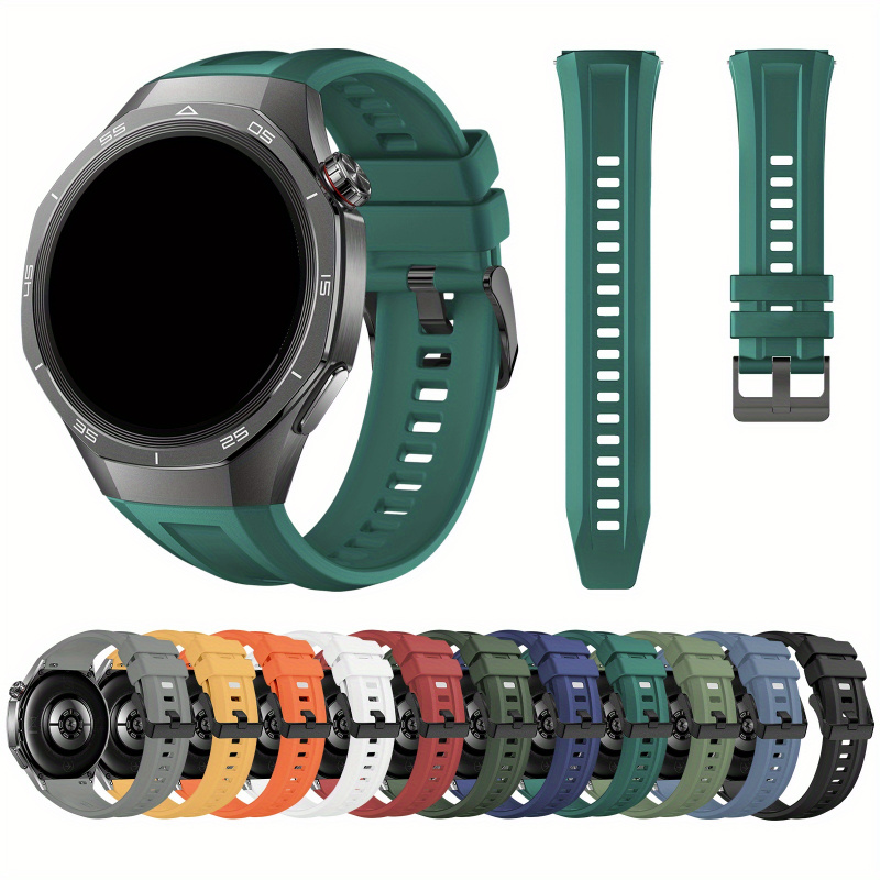 Silicone Watch Band 22Mm - Pulseira de silicone de 22 mm