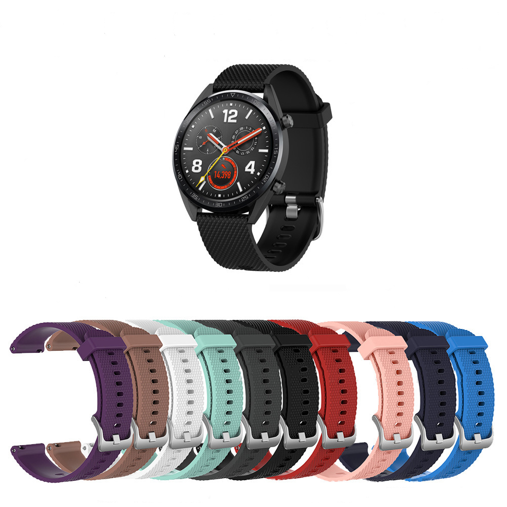 Silicone Watch Band 22Mm - Pulseira de relógio de 22mm para