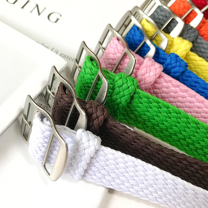 Perlon Strap Woven - Pulseira de relógio de náilon tecido