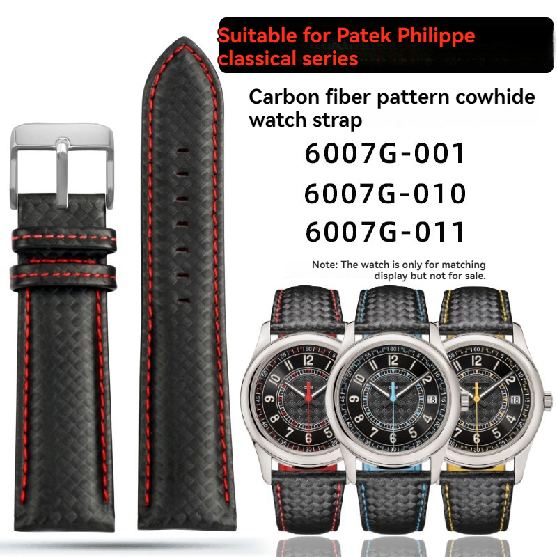 Patek Philippe Watch Calatrava - Correia de relógio de couro de