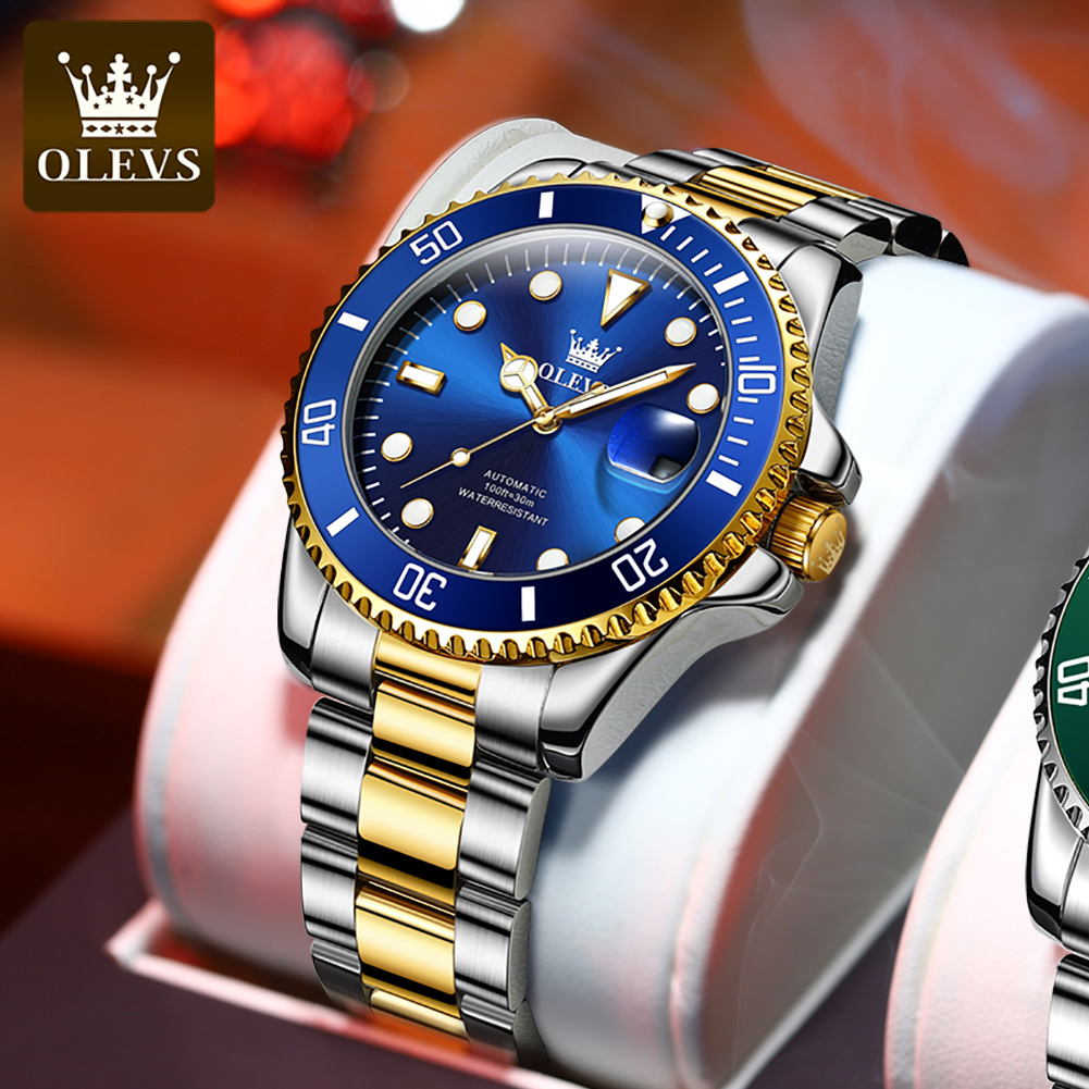 Rolex Watch Datejust - Olevs 6650 relógio masculino clássico original