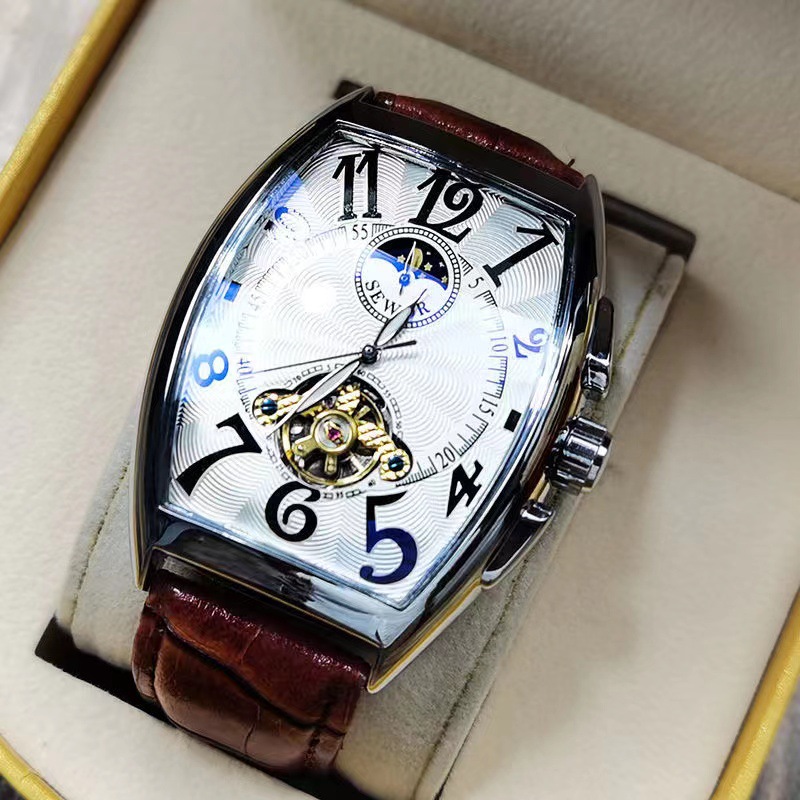 SEWOR-Relógio Mecânico Masculi - Seiko Watch Presage avaliação e preço