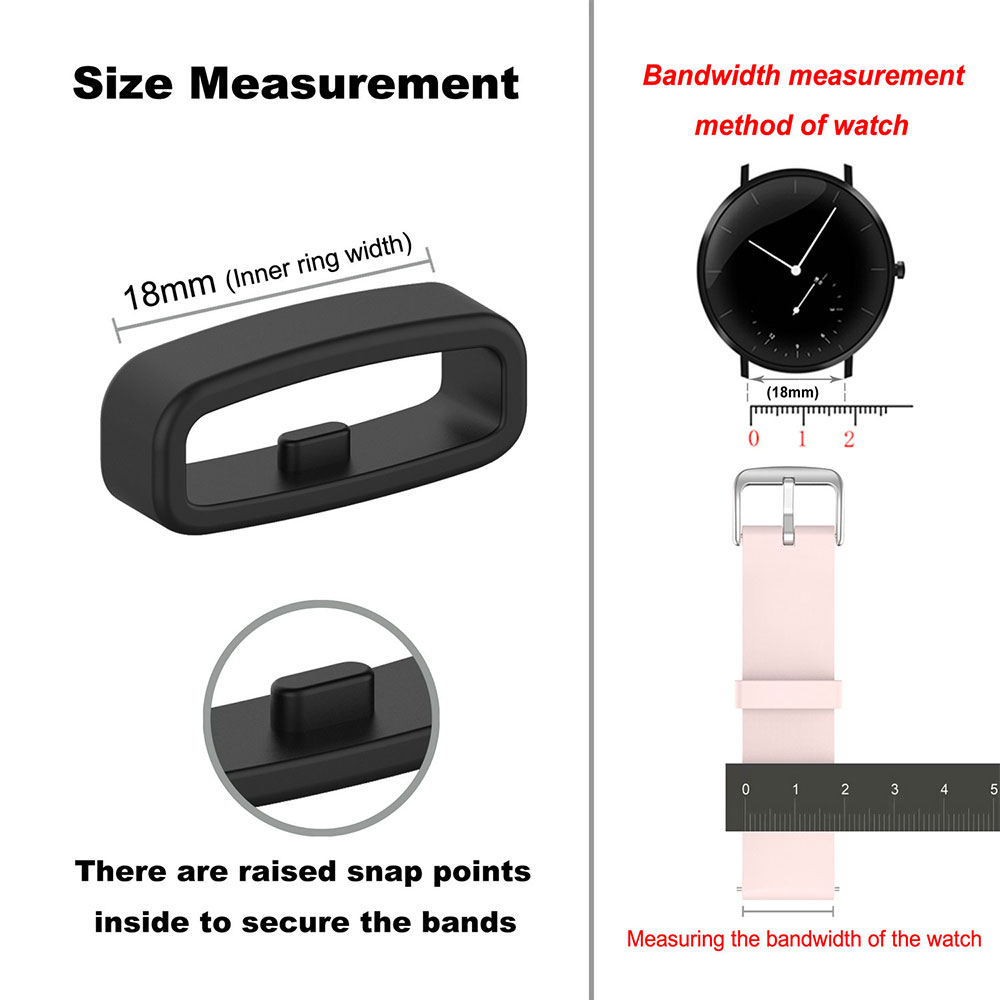Anel de borracha para relógio, - Silicone Watch Band 22Mm avaliação e preço