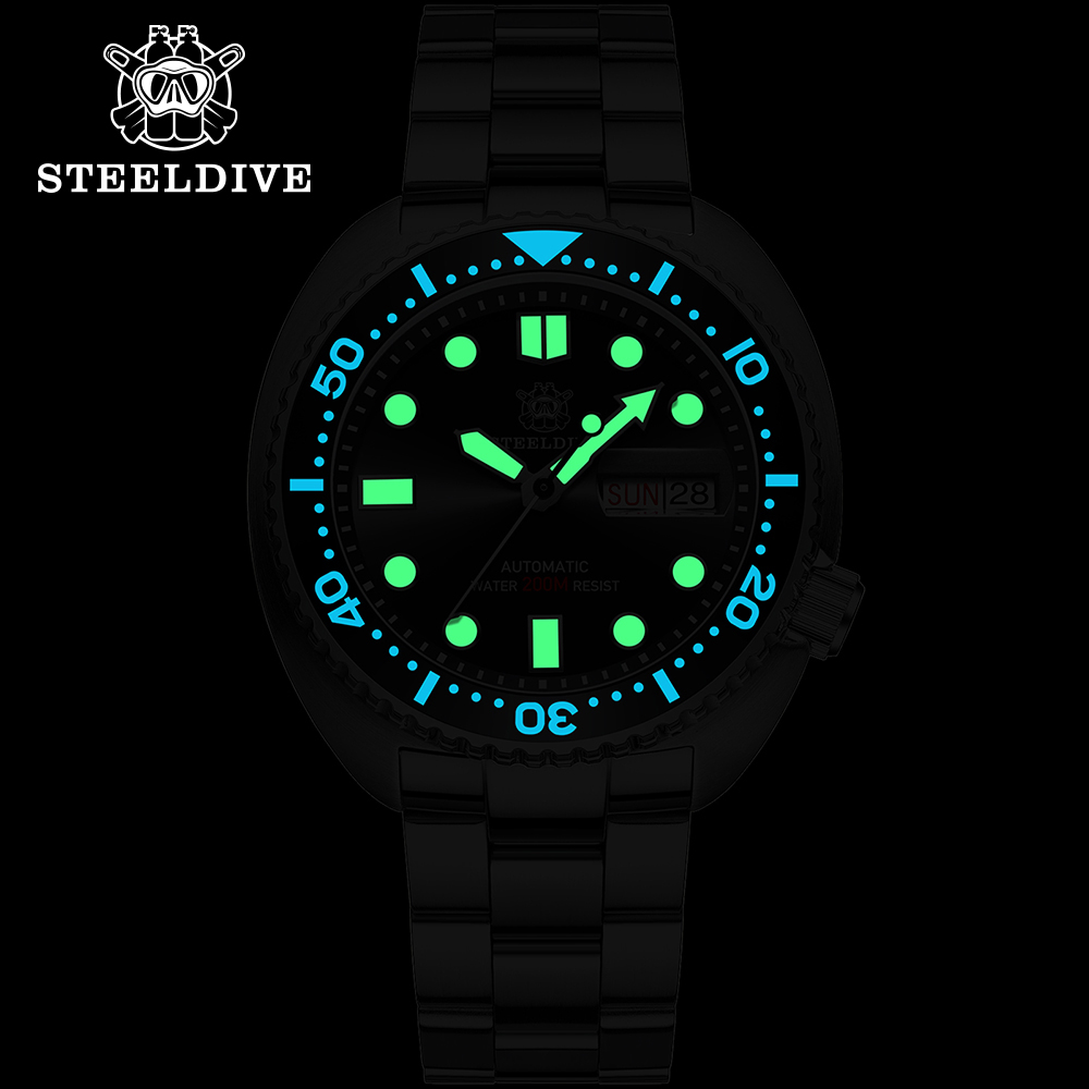 STEELDIVE Marca SD1972 45mm Vi - Seiko Watch Prospex avaliação e preço