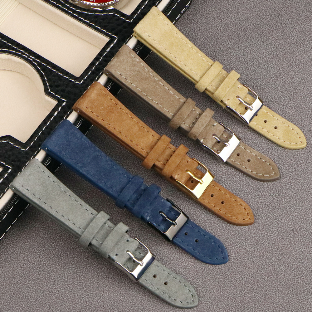 Pulseira de relógio de camurça - Suede Strap Watch avaliação e preço
