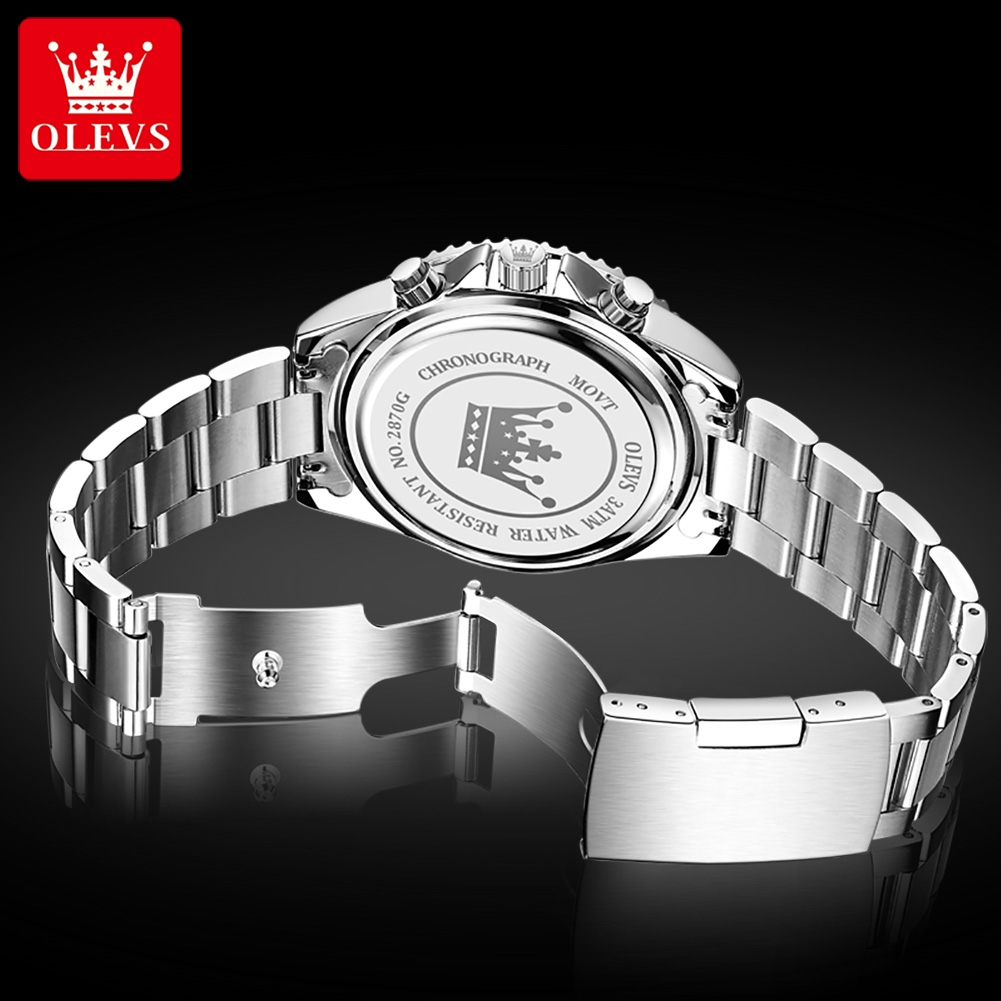 Relógios Masculinos OLEVS 2870 - Rolex Watch Datejust avaliação e preço