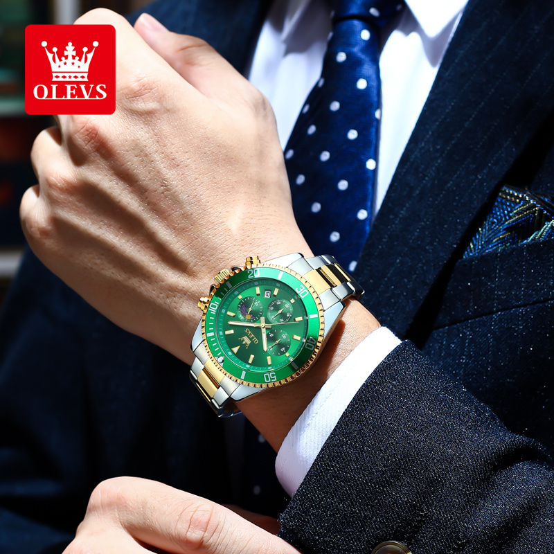 Relógios Masculinos OLEVS 2870 - Rolex Watch Datejust avaliação e preço