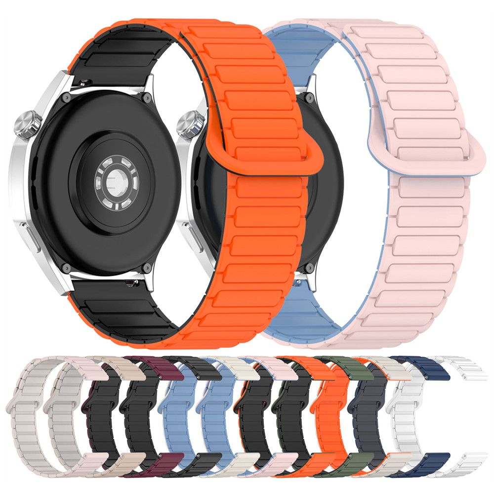 20MM 22MM Silicone Watchband F - Silicone Watch Band 22Mm avaliação e preço