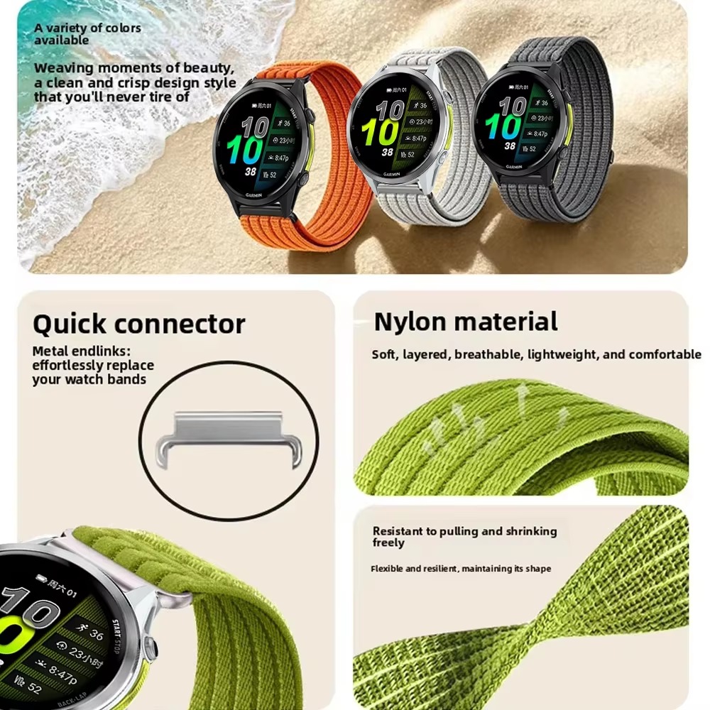 Pulseira de Nylon Respirável d - Sport Loop Velcro avaliação e preço