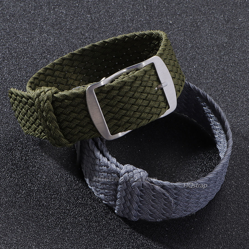 Pulseira de Nylon Trançado de  - Perlon Strap Woven avaliação e preço