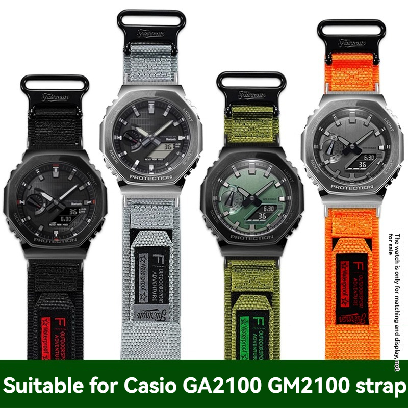 Pulseira de relógio de lona de - Casio Watch G-Shock Ga-2100 avaliação e preço