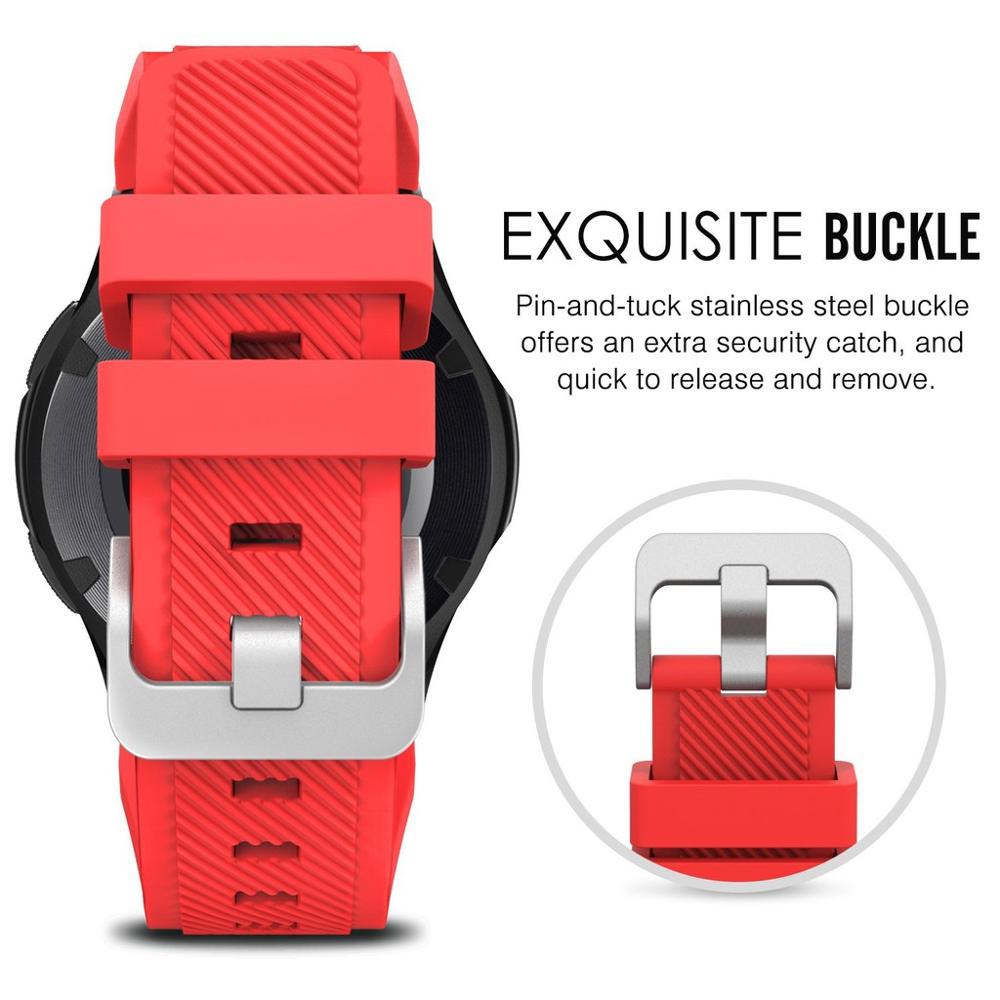 Pulseira de silicone para reló - Silicone Watch Band 22Mm avaliação e preço