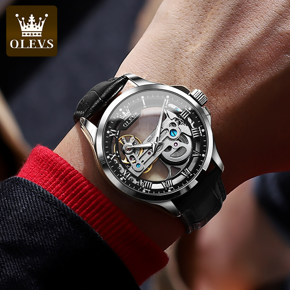 OLEVS 6661 relógio automático  - Rolex Watch Daytona avaliação e preço