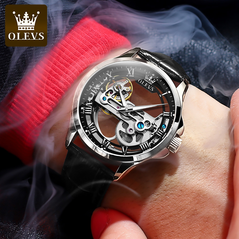 OLEVS 6661 relógio automático  - Rolex Watch Daytona avaliação e preço