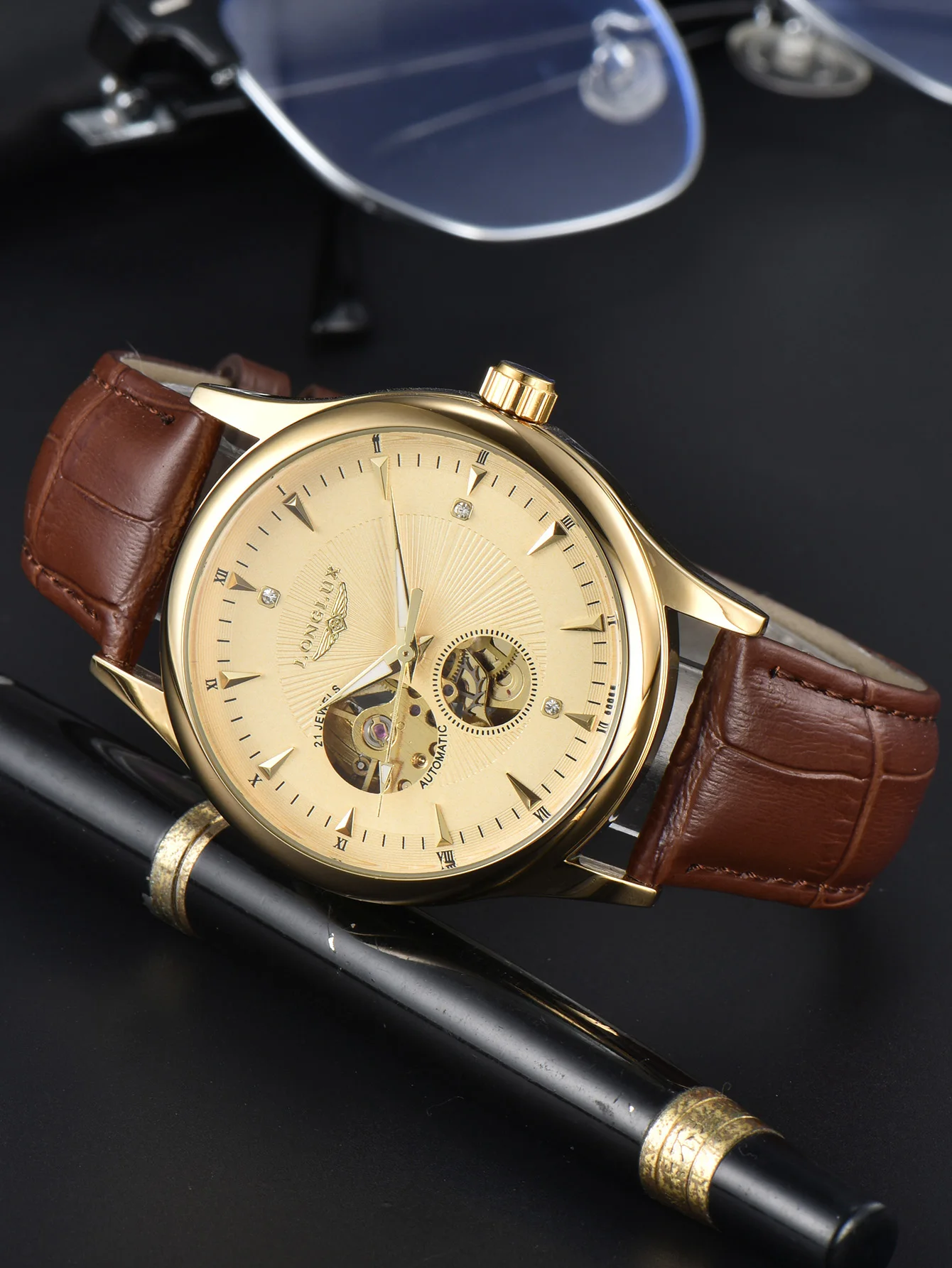 Relógio Automático LONGLUX Est - Rolex Watch Datejust avaliação e preço